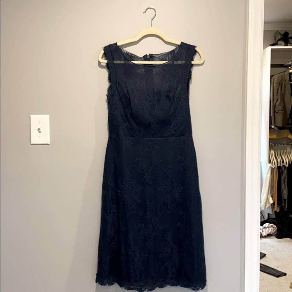Azazie ‘Zaria’ Dark Navy, Size A8